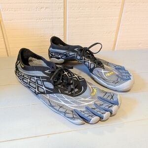 Vibram Five Finger  Seeya LS Sneaker Grey Black Mens 43 Trail Running